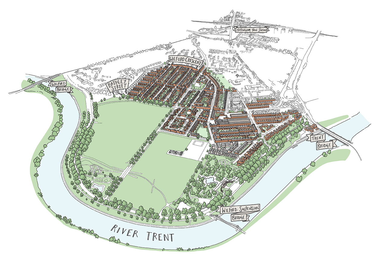 Map of the Meadows